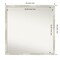 Amanti Art Non-Beveled Wall Mirror, Crackled Metallic Narrow Frame